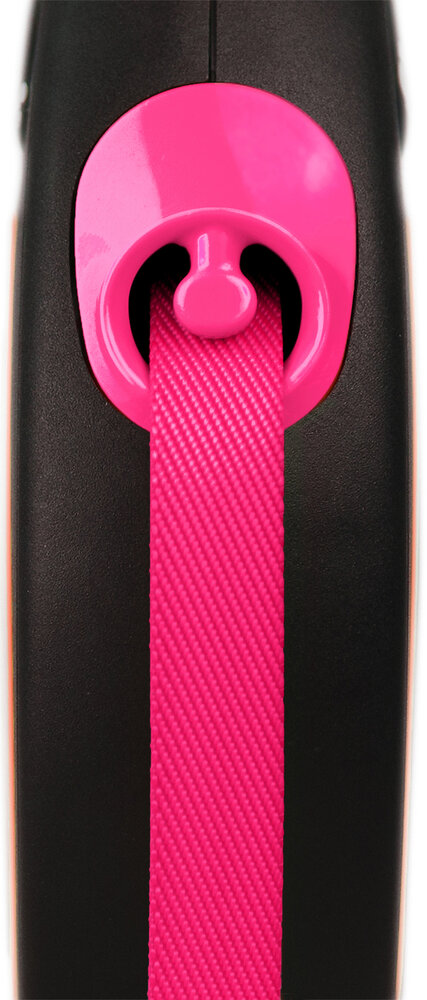 Flexi Rollijn New Neon Band Fluo roze