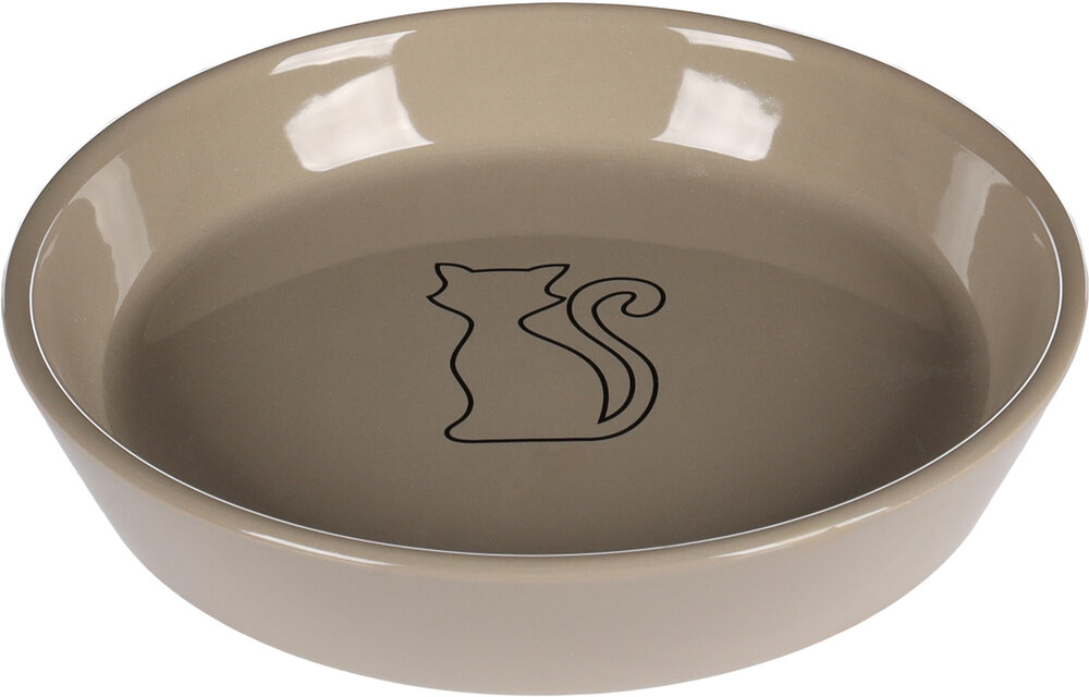 Eet- en drinkpot Auri Rond Taupe