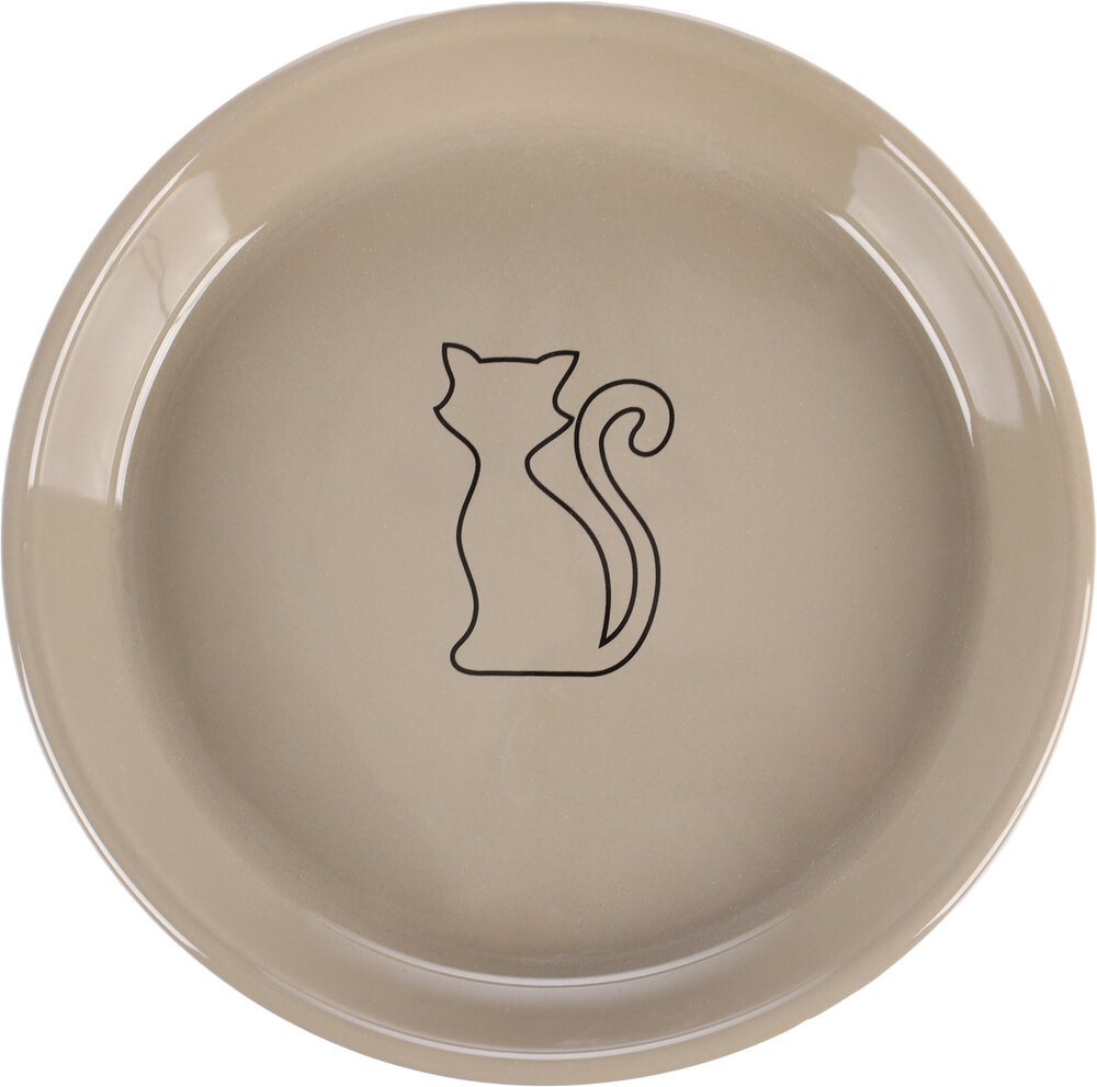 Eet- en drinkpot Auri Rond Taupe