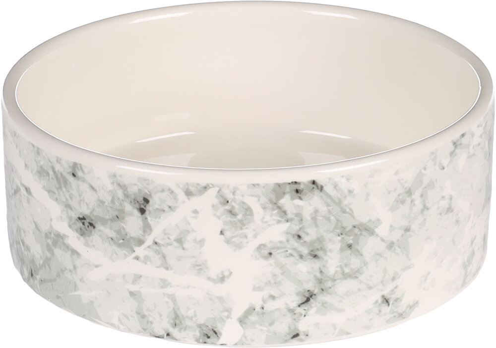 Eet- en drinkpot Marmi Rond Lichtgrijs