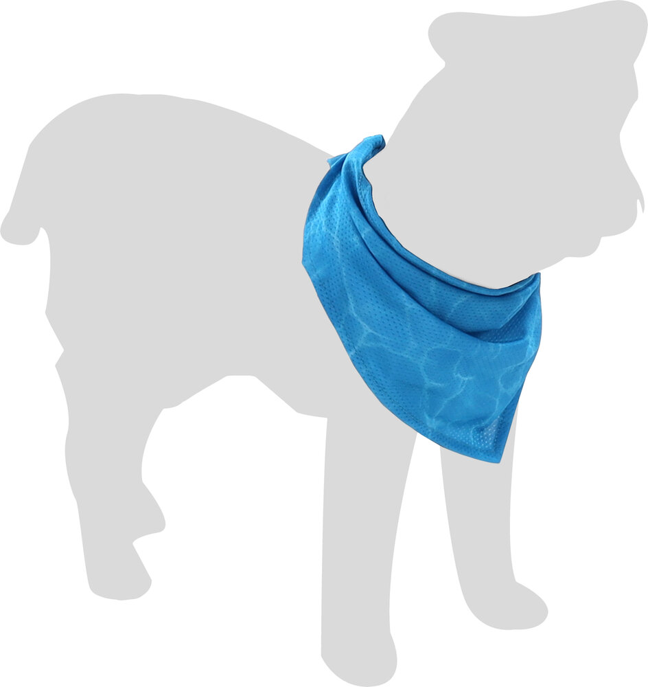 Koelbandana Fresk Inou Blauw