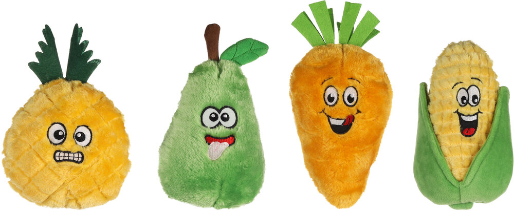 Speelgoed Frugro Ananas &amp; Peer &amp; Wortel &amp; Ma&radic;&Oslash;s Meerdere kleuren