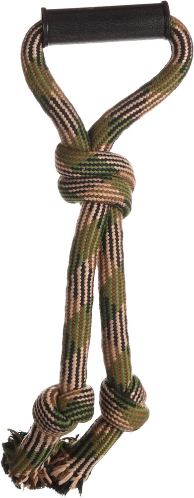 Speelgoed Joe Trektouw met 3 knopen Camouflage