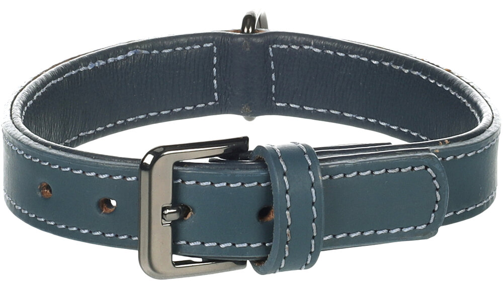 Halsband met sierbeslag Denver Blauw