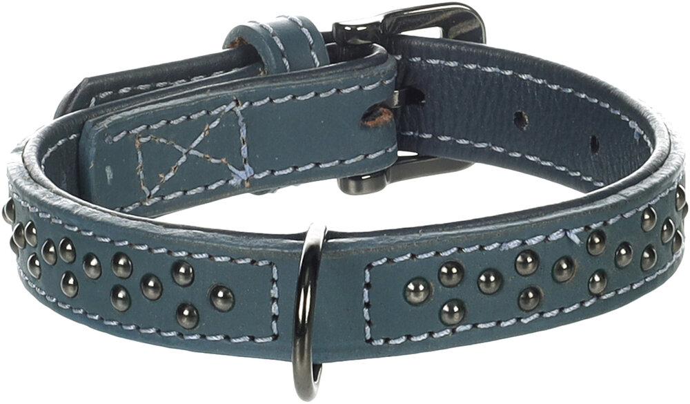 Halsband met sierbeslag Denver Blauw