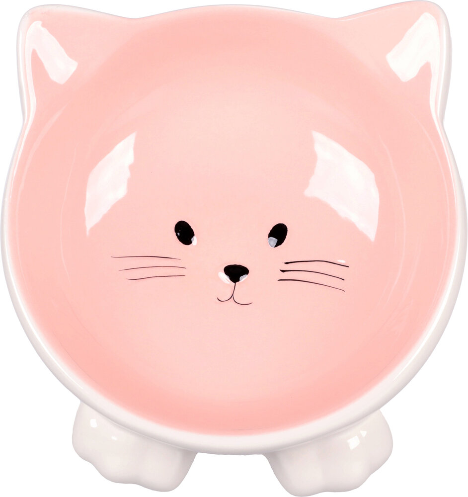 Eet- en drinkpot Puzi Roze