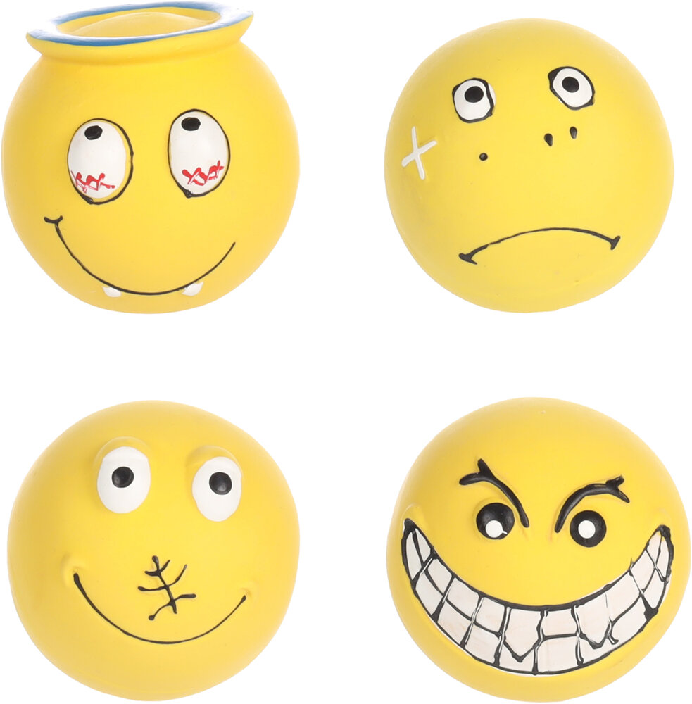 Speelgoed Klepti Bal Emoji Geel