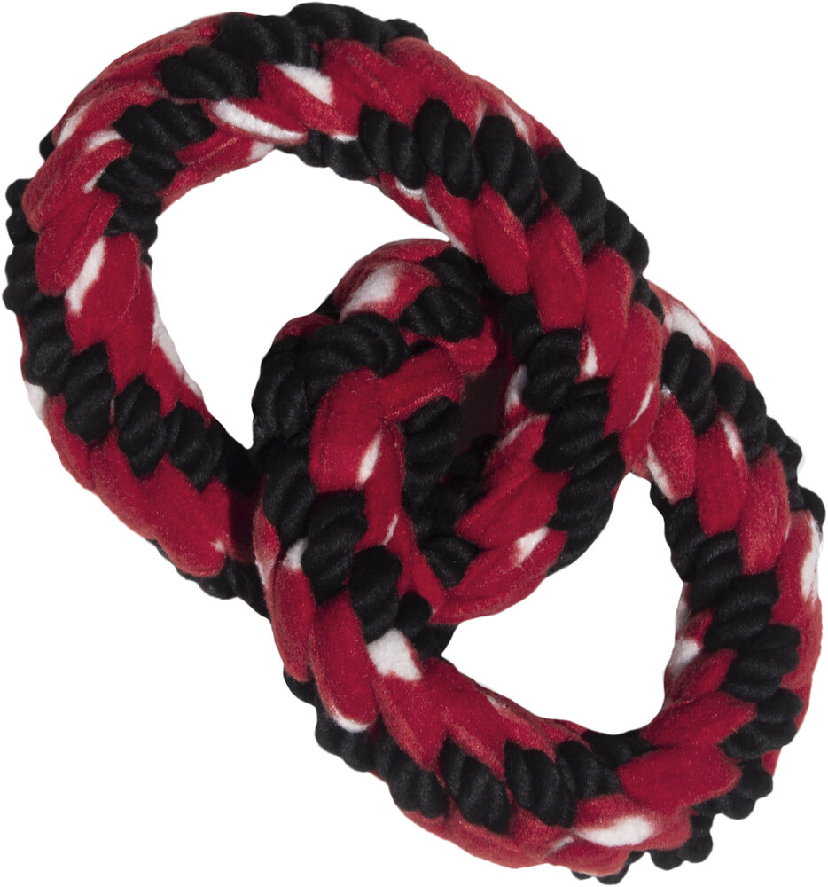 Kong Speelgoed Signature Ring &amp; Touw Rood
