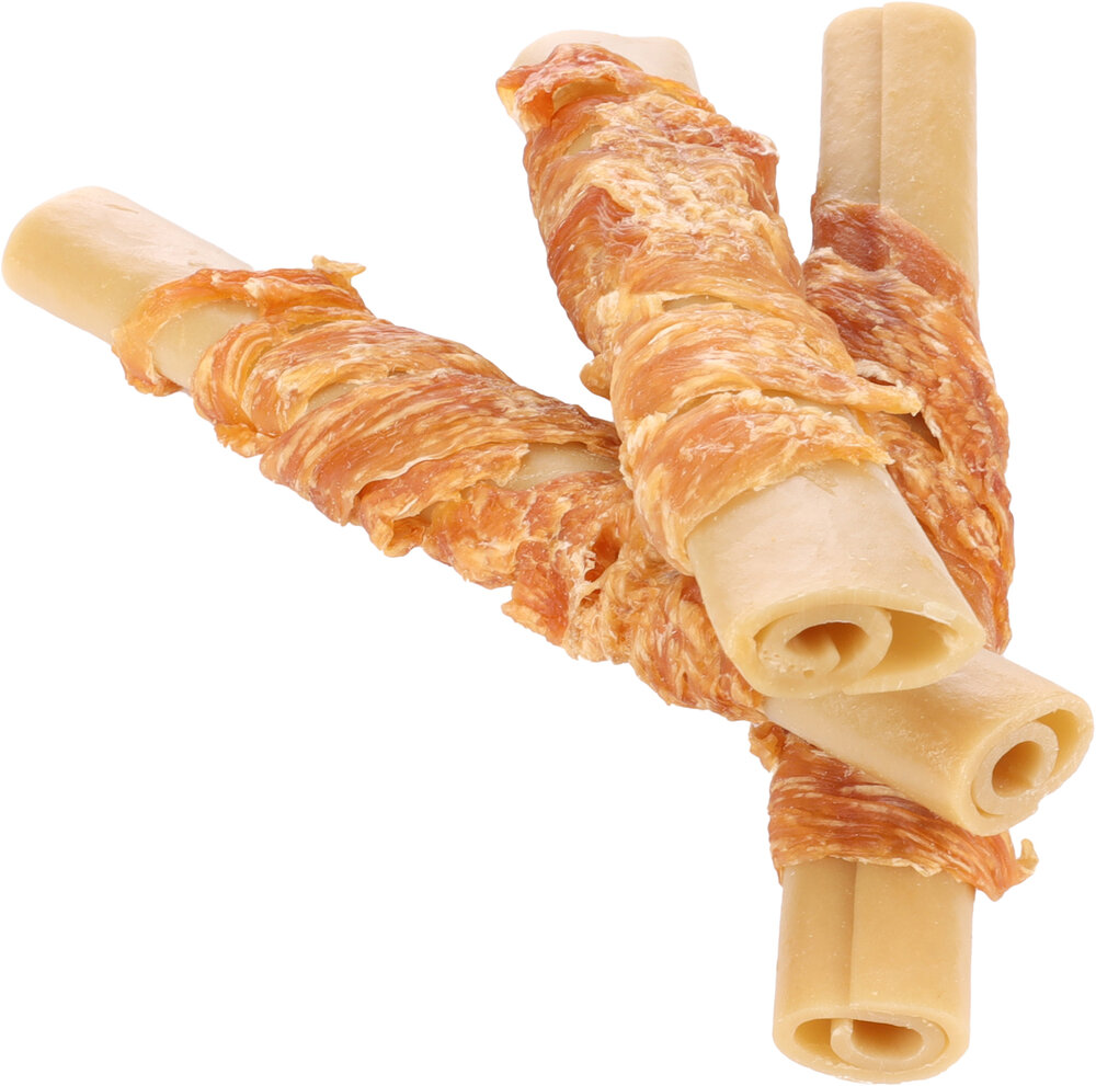 Snack Zero rawhide Staaf met kip 15cm 40gr / 3 st 120g