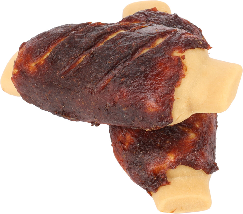 Snack Zero rawhide Rib met kip &amp; met varken 40g / 2 st 80g