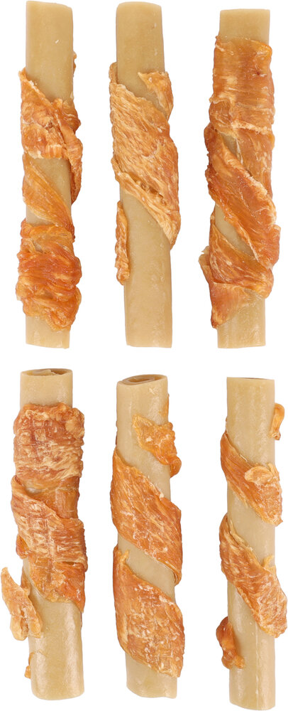 Snack Zero rawhide Staaf met kip 10cm 20g / 6 st 120g