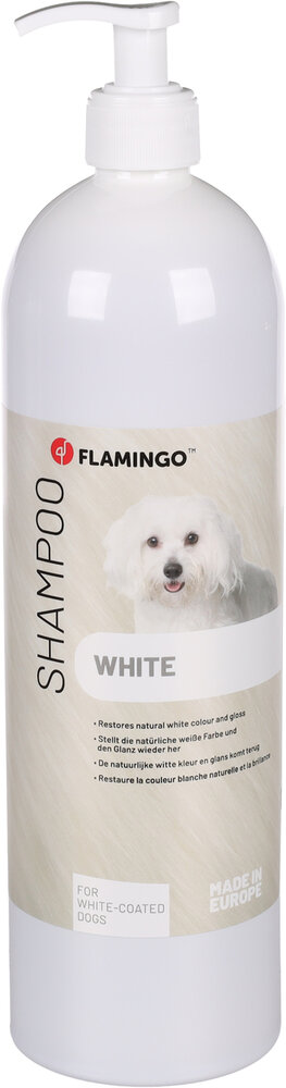 Shampoo voor witte vacht
