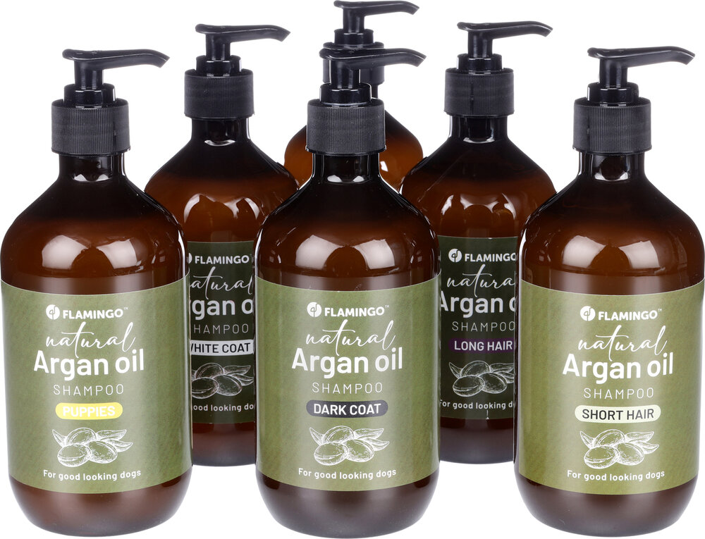 Shampoo Natural Arganolie Kortharige rassen