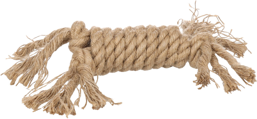 Speelgoed Kush Touw met 4 knopen Twist Bruin