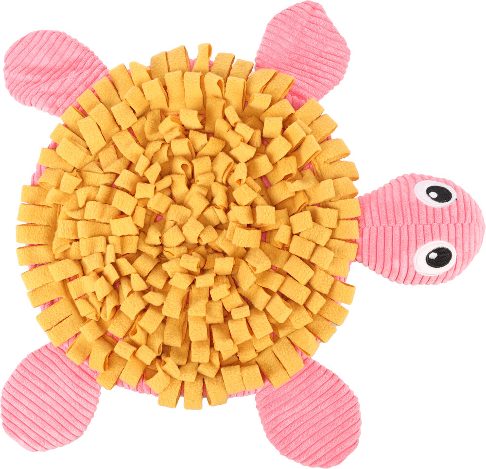 Snuffelmat Puppy Morgano Schildpad Oker &amp; Roze