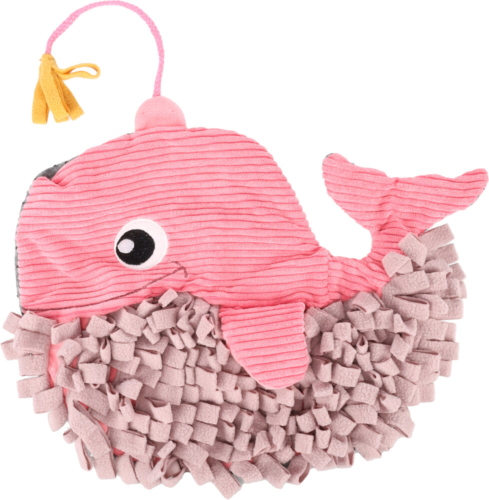 Snuffelmat Puppy Morgano Potvis Roze
