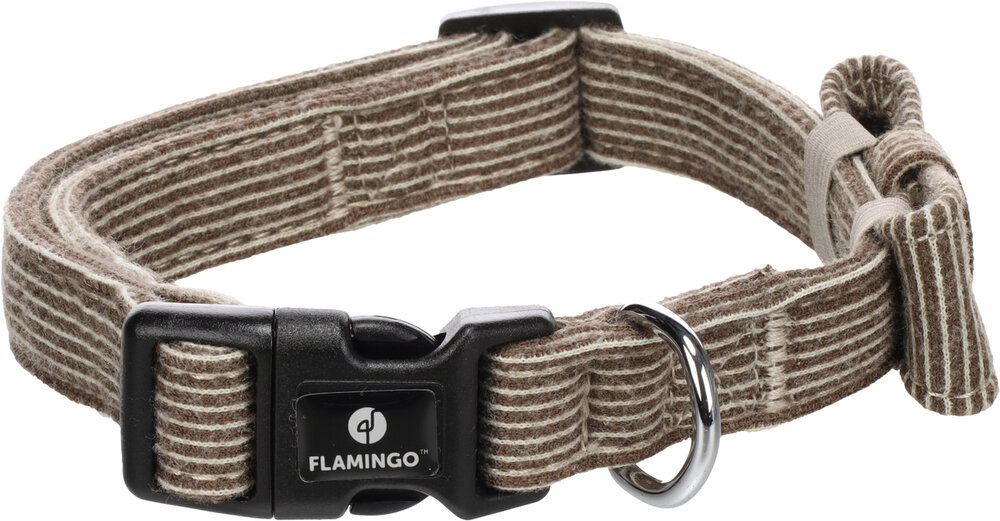 Halsband met strik Herbert Lichtbruin