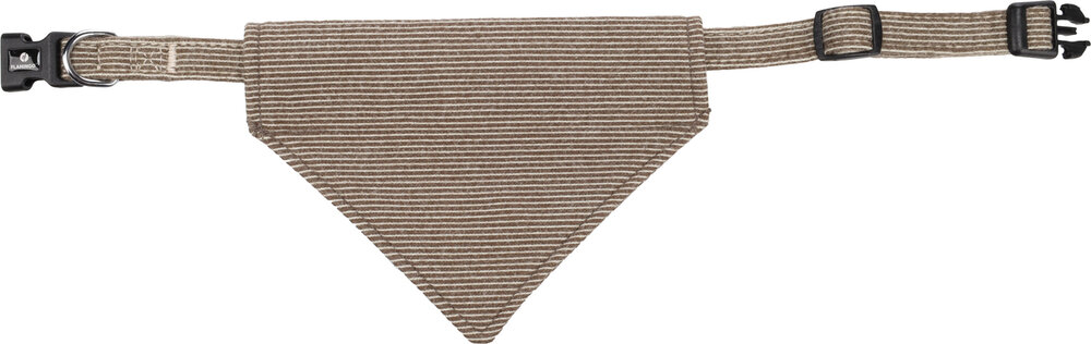 Halsband met bandana Herbert Lichtbruin