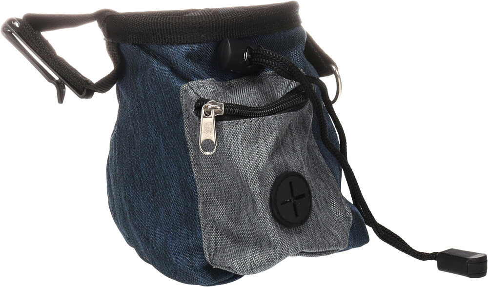 Snackhouder met poepzakhouder Vasco Blauw