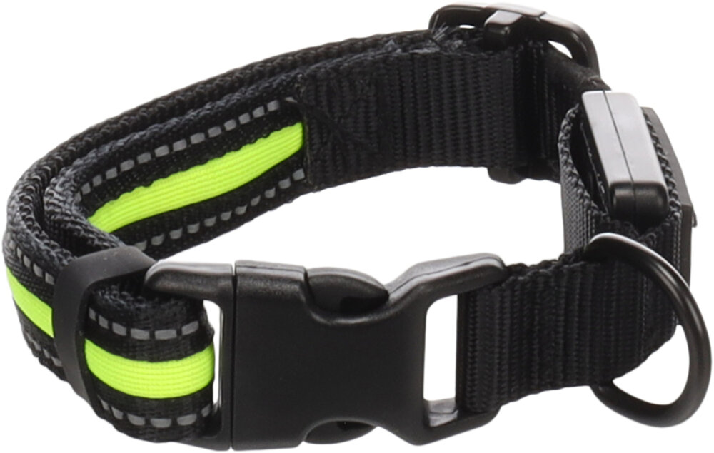Halsband Flitzy Zwart &amp; Geel