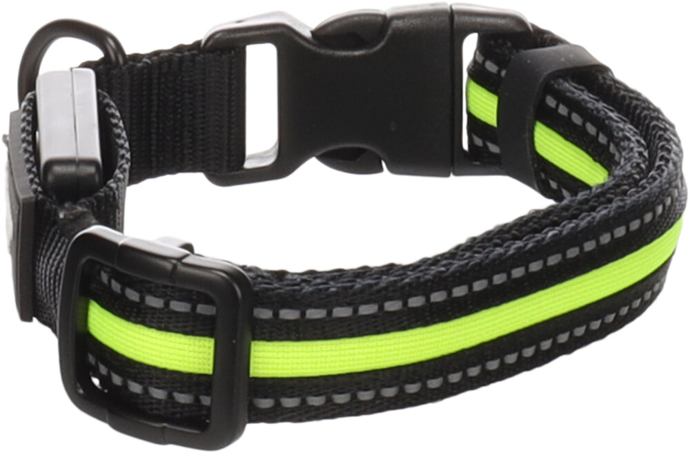 Halsband Flitzy Zwart &amp; Geel