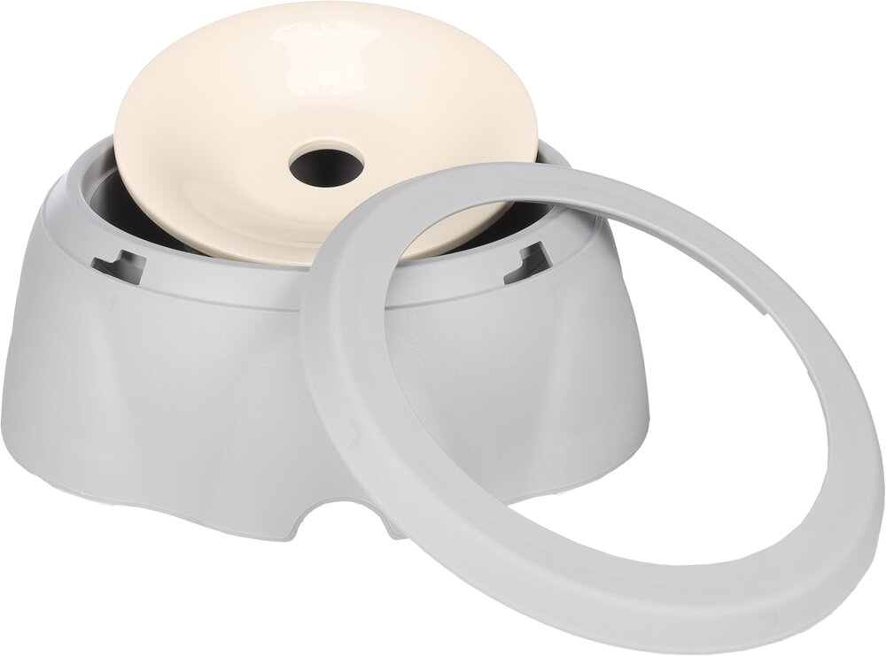 Drinkpot Spill Rond Grijs