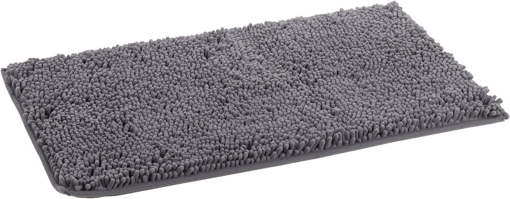 Droogloopmat Fluffy Rechthoekig Grijs