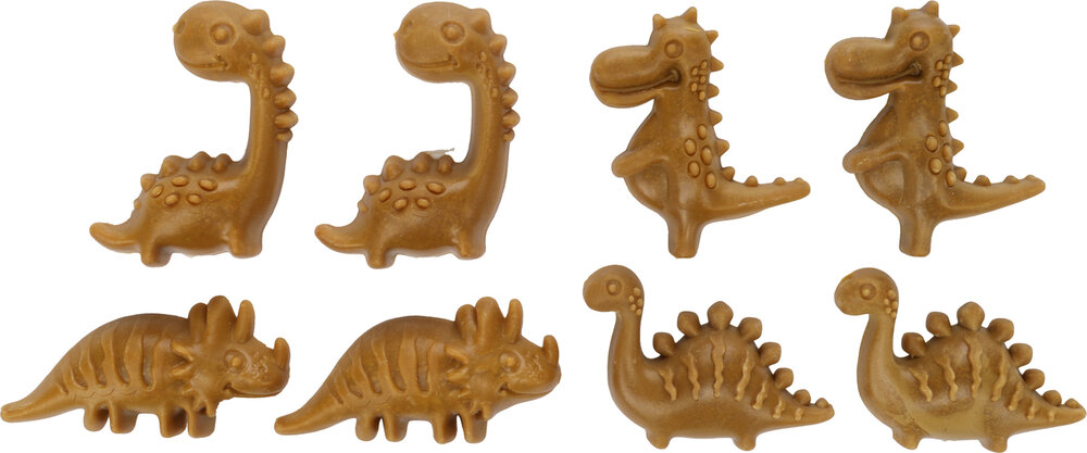 Snack Veggie Dino met ananas Geel