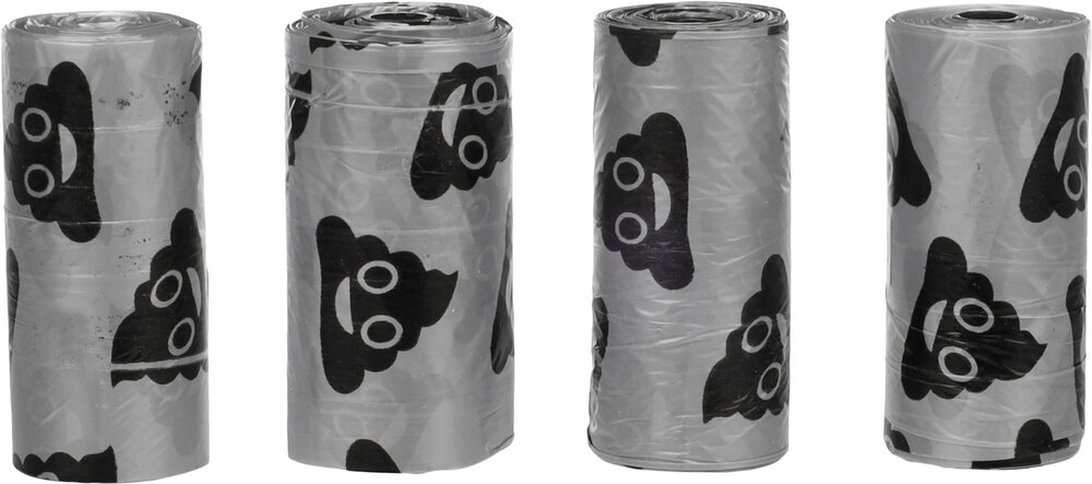 Poepzak Basic Lacha Zilver &amp; Zwart