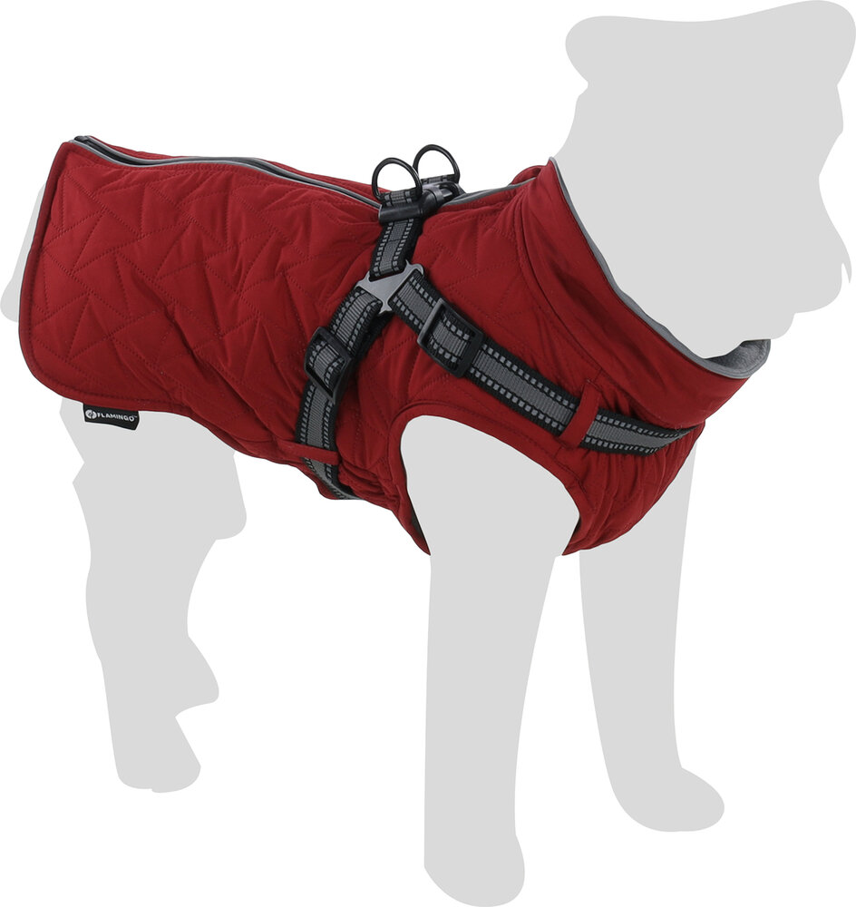 Winterjas Duker Rood
