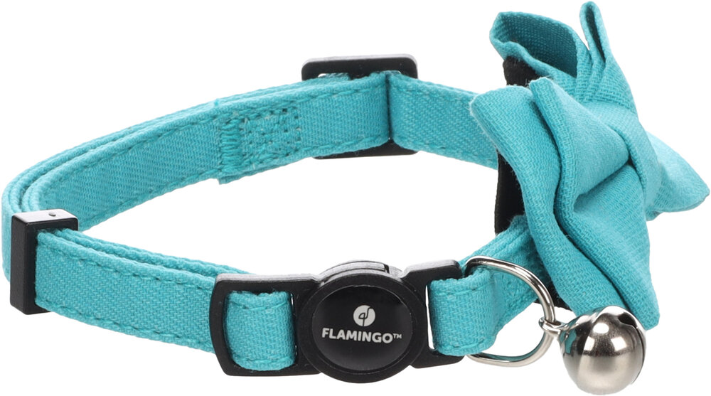 Halsband met strik Lomi Lichtblauw
