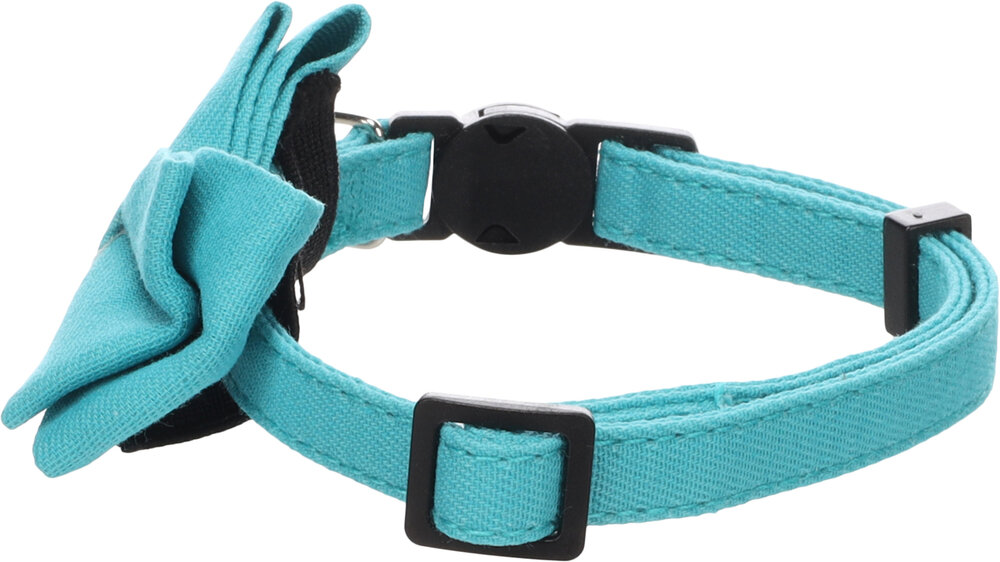 Halsband met strik Lomi Lichtblauw