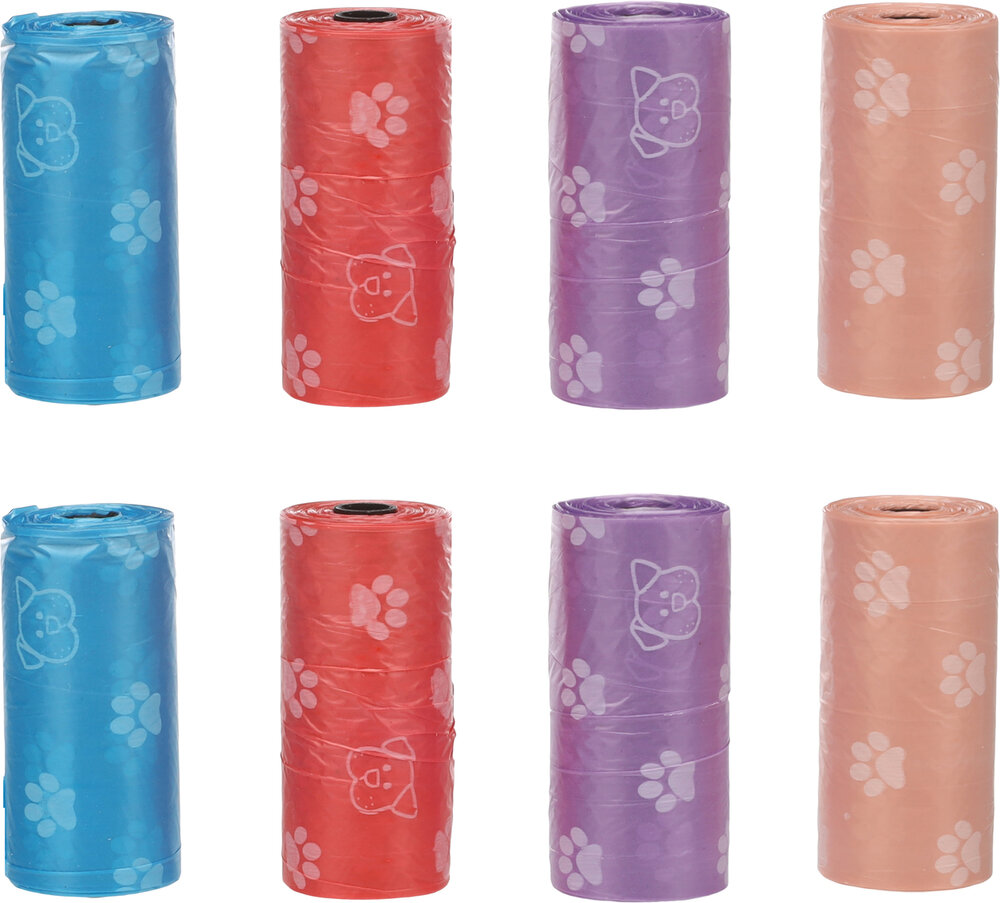 Poepzak Basic Paws Meerkleurig