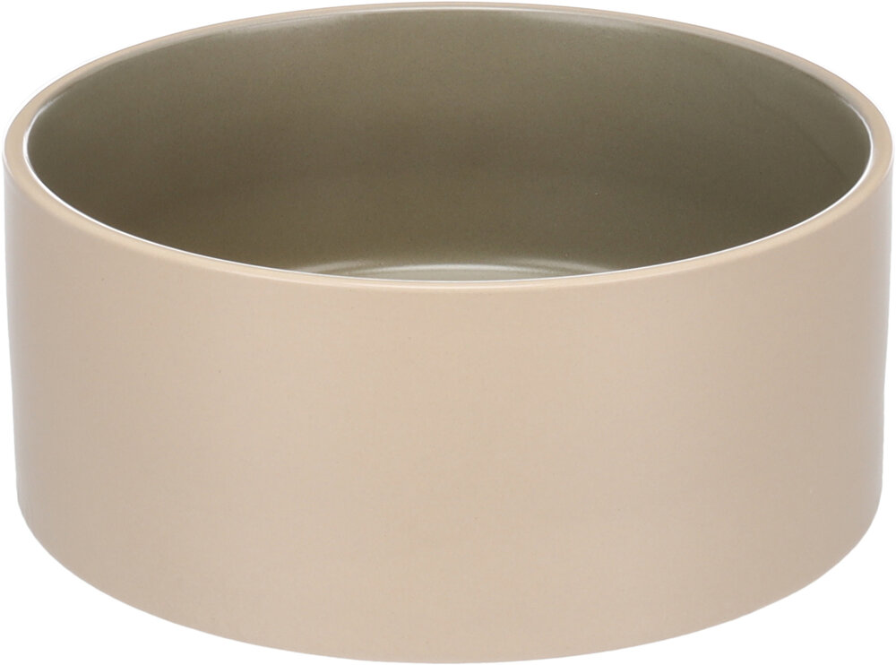 Eet- en drinkpot Anca Rond Beige &amp; Groen