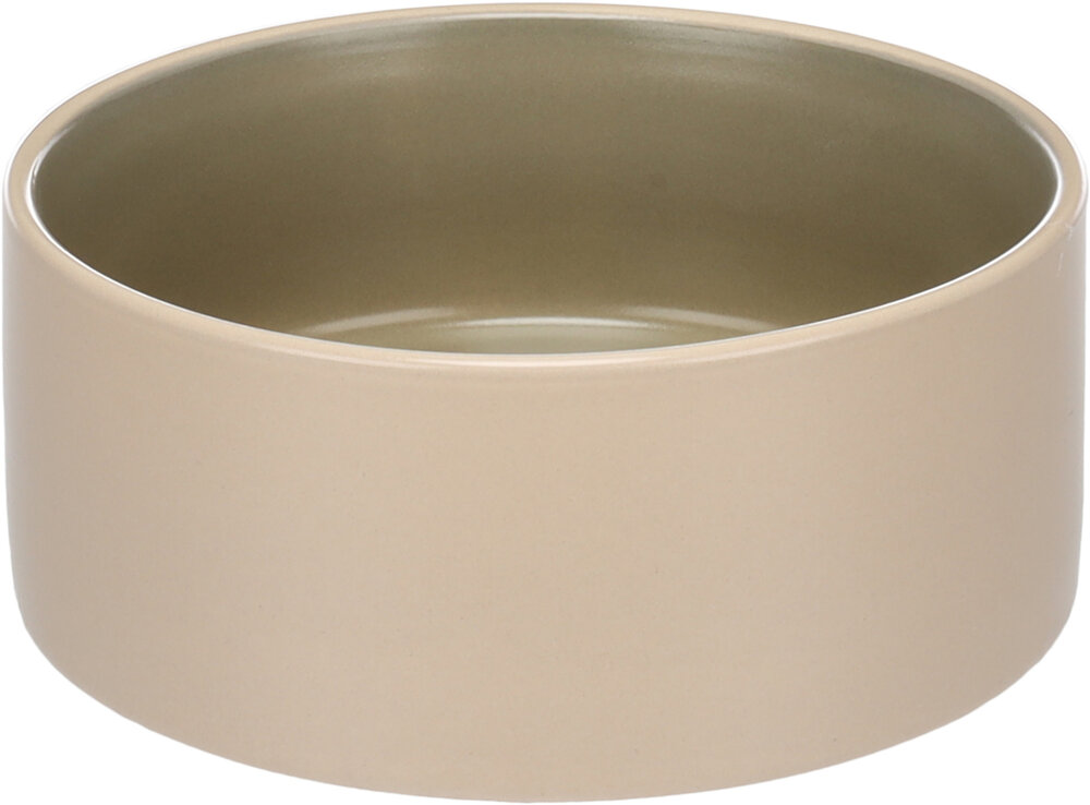 Eet- en drinkpot Anca Rond Beige &amp; Groen