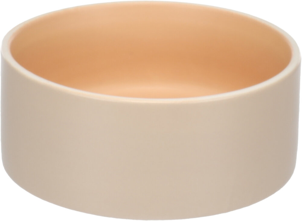Eet- en drinkpot Anca Rond Beige &amp; Oranje