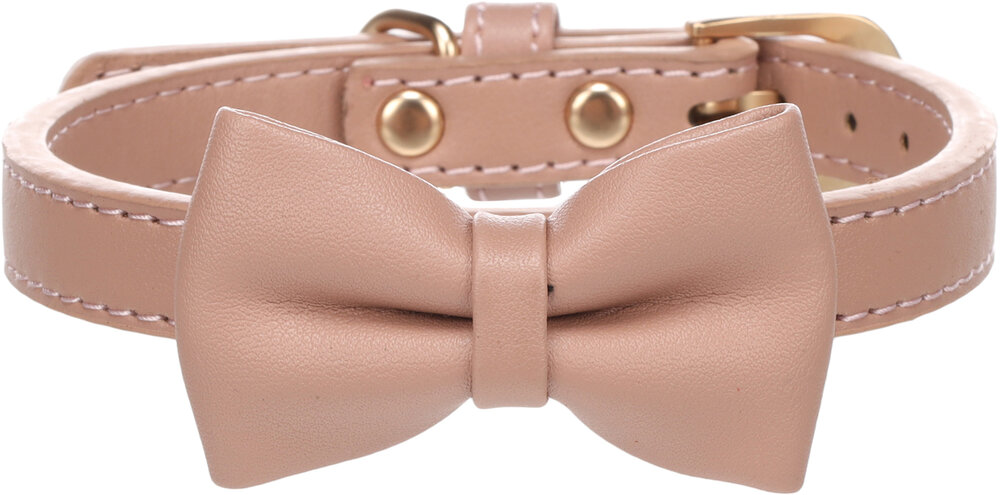 Halsband met strik Nela Roze