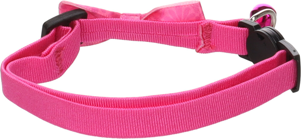 Halsband met strik Castor Roze