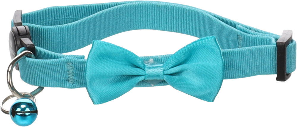 Halsband met strik Castor Turkoois