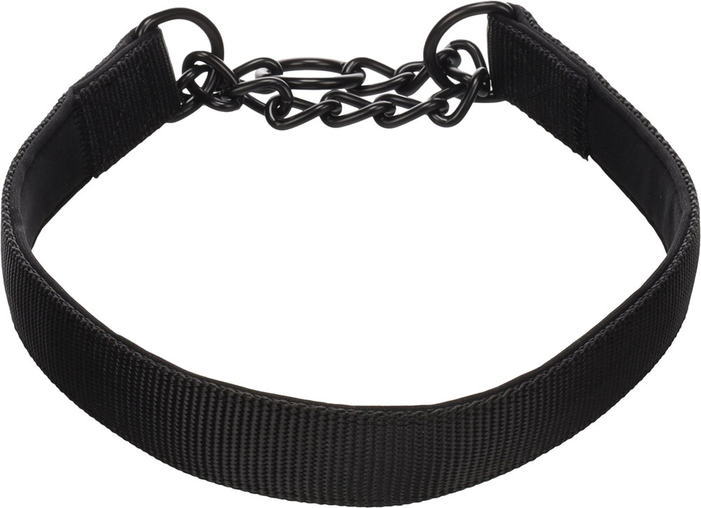Anti-trek halsband Trero Zwart