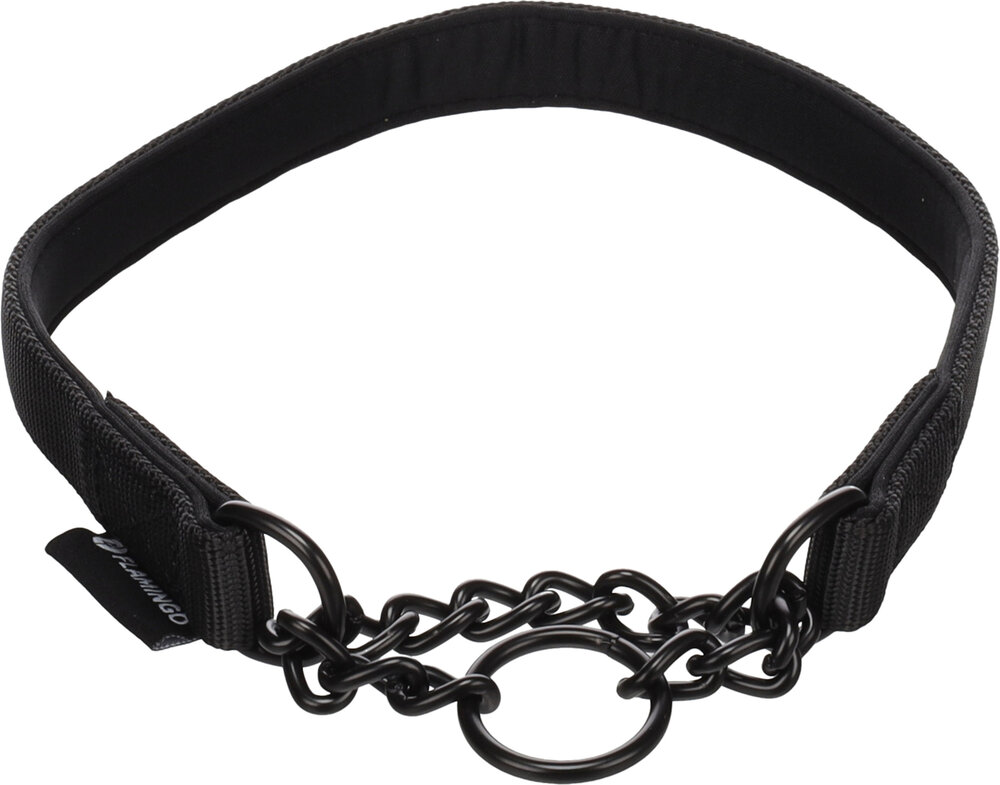 Anti-trek halsband Trero Zwart