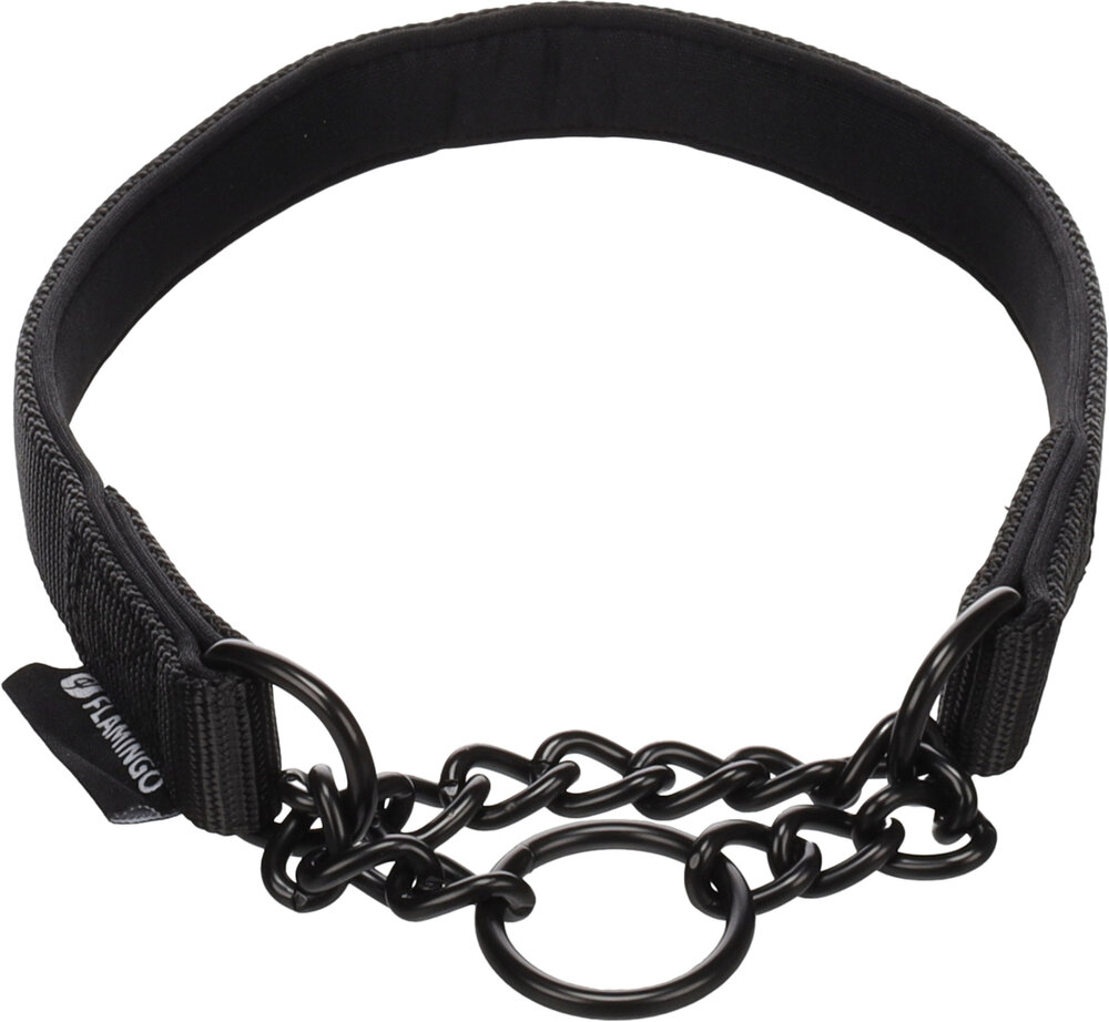Anti-trek halsband Trero Zwart