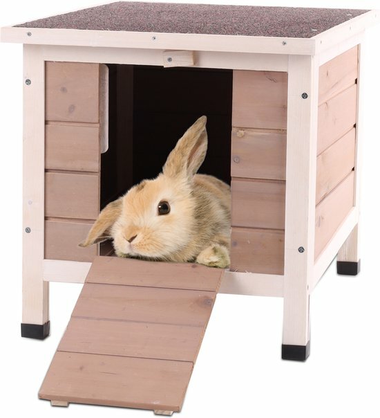 Konijnenhok Cosy Urban Bruin