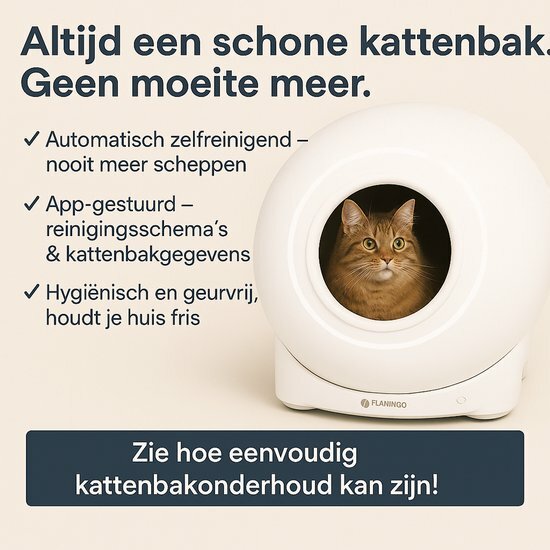 Kattentoilet Atlas Wit