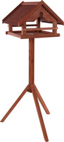 Voederhuis met staander Hafnir - Hout