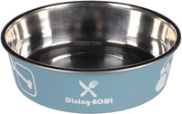 Eet- en drinkpot Kena Rond Blauwgrijs &amp; Zilver