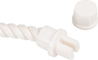 Zitstok Forma Flexible M Wit - Katoen