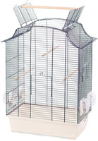 Parkietenkooi Solor Sky Blauw Wit Huis