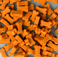 Chew&#039;n Snack Botjes met kip Oranje