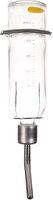 Drinkfles Athina Transparant &amp; Zilver